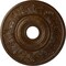 Ekena Millwork Vienna Ceiling Medallion (Fits Canopies up to 6 1/2"), 20"OD x 3 1/2"ID x 1 1/2"P, Root Beer Crackle CM20VIRBC - alternate 1